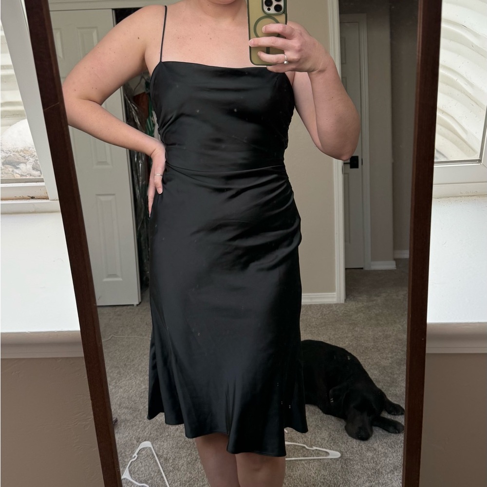 Sachin + Babi Black Cowl Back Dress